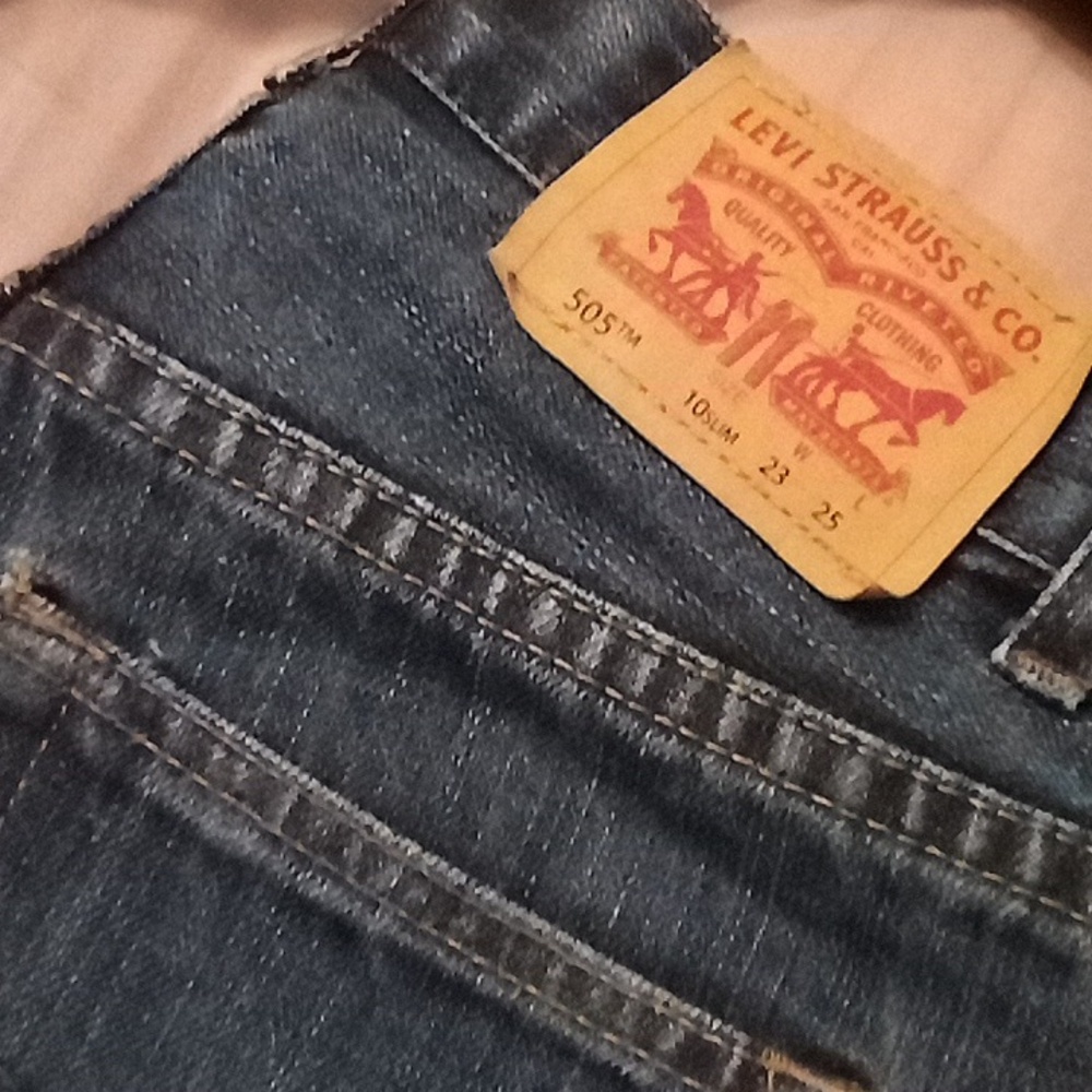 Levi's jeans, boys 10 slim, 505, like new, Waist adjustable